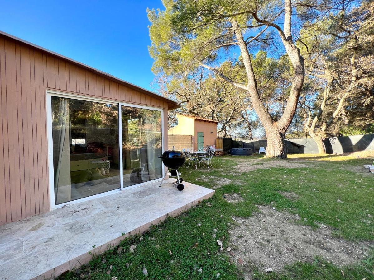 Maison Provencale Au Calme De La Campagne Avec Jacuzzi 엑상프로방스 외부 사진