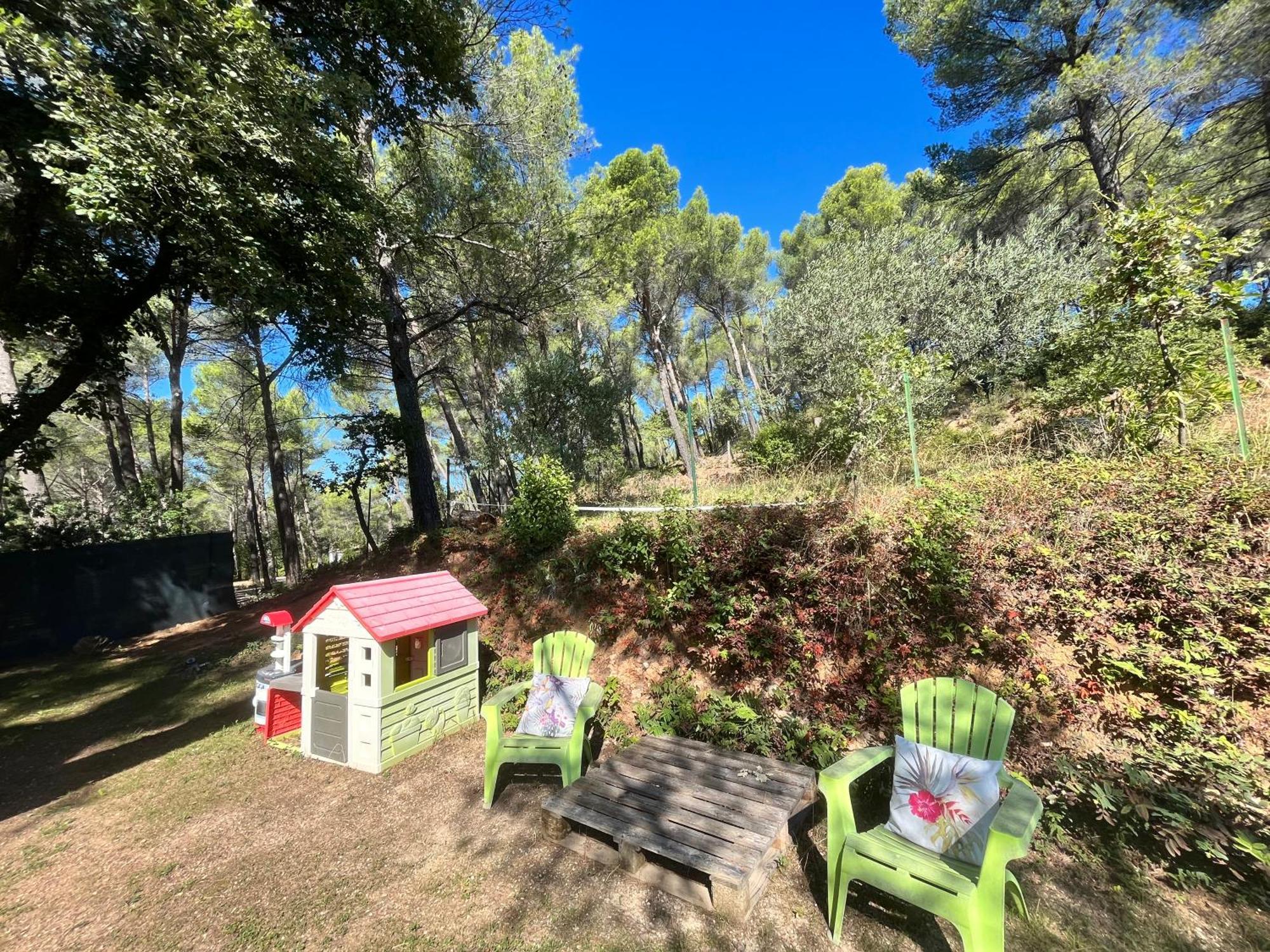 Maison Provencale Au Calme De La Campagne Avec Jacuzzi 엑상프로방스 외부 사진