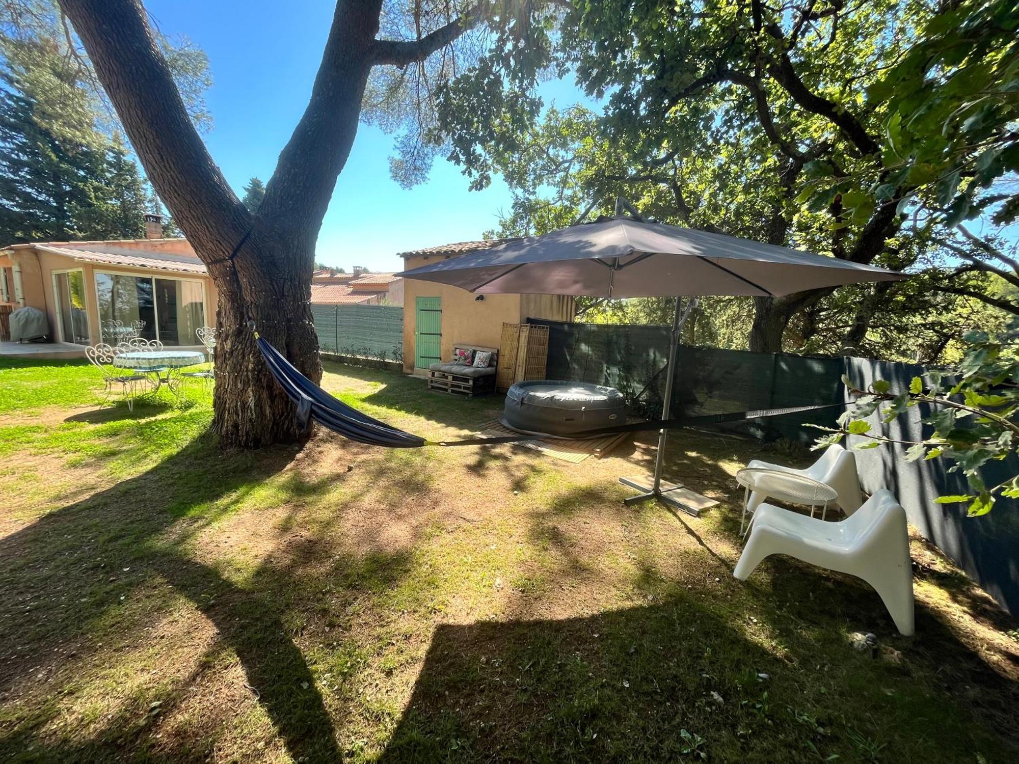 Maison Provencale Au Calme De La Campagne Avec Jacuzzi 엑상프로방스 외부 사진