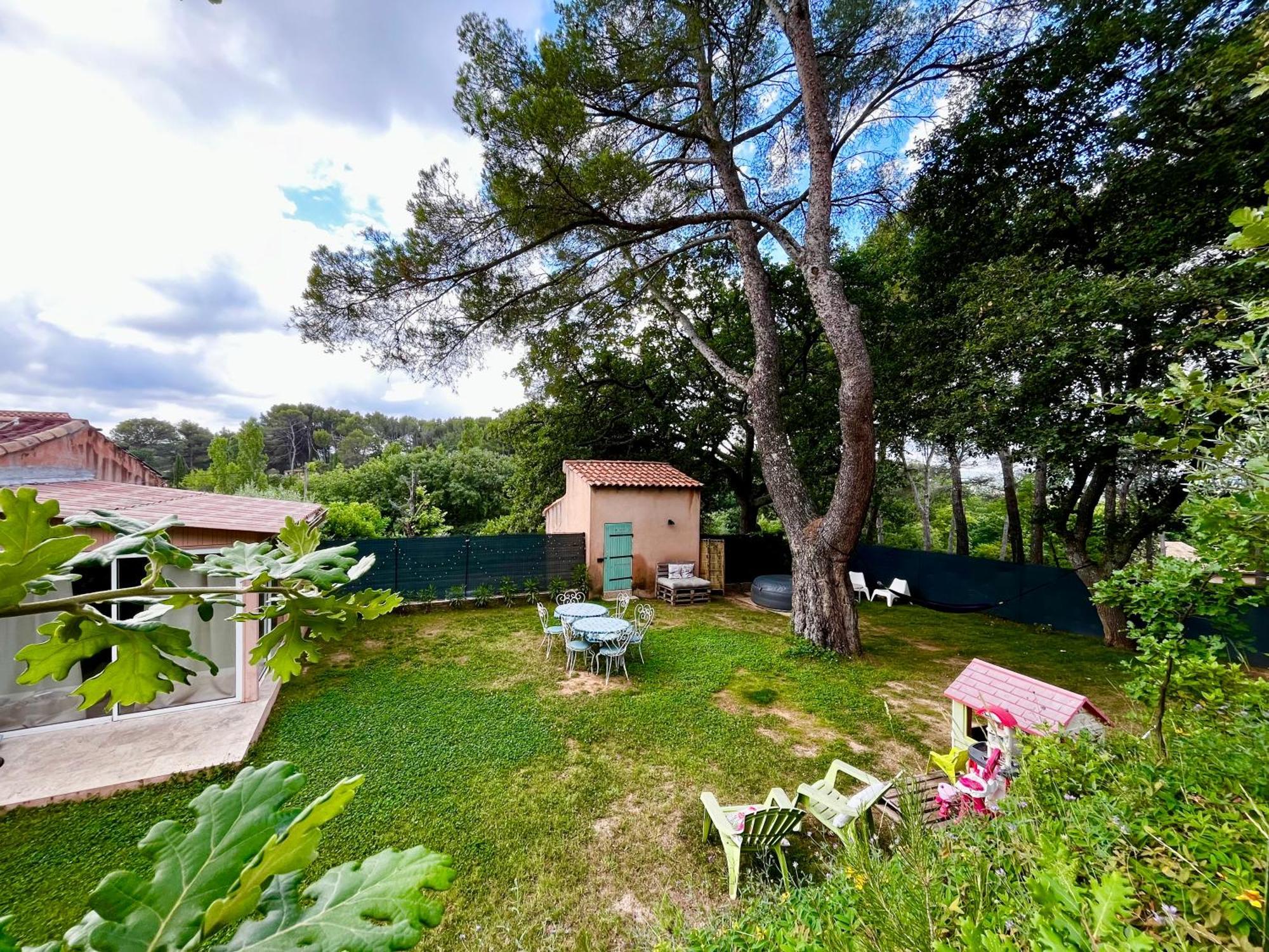 Maison Provencale Au Calme De La Campagne Avec Jacuzzi 엑상프로방스 외부 사진